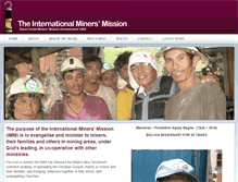 Tablet Screenshot of minersmission.com
